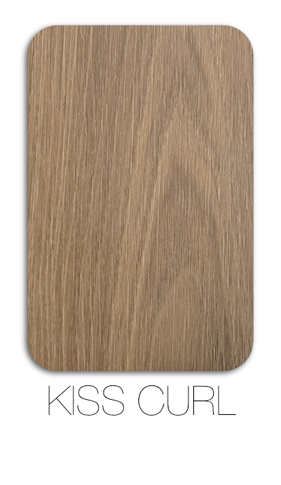 Kiss Curl 3D Texture cabinet finish swatch
