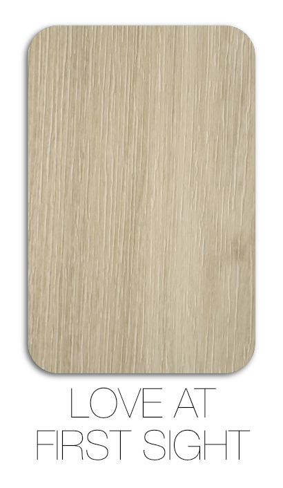 Love at First Sight 3D Texture cabinet finish swatch
